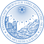 Das Siegel der Loge "Broich - Zur verklärten Luise" i.O. Mühlheim a. d. Ruhr